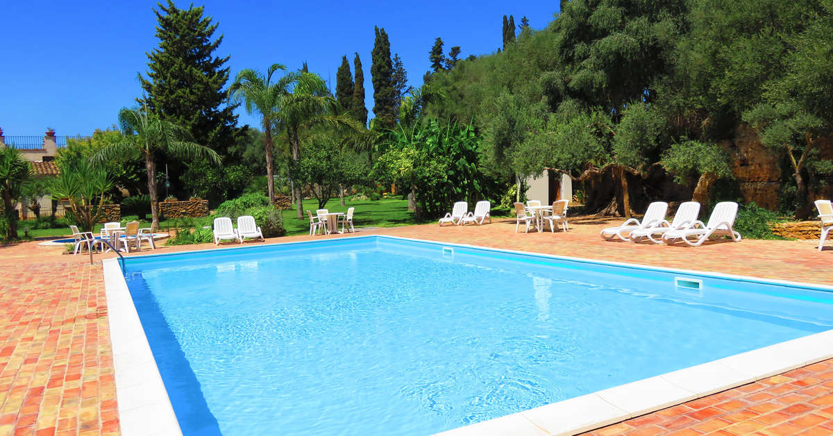 Een foto van het zwembad bij Agriturismo Case di Latomie