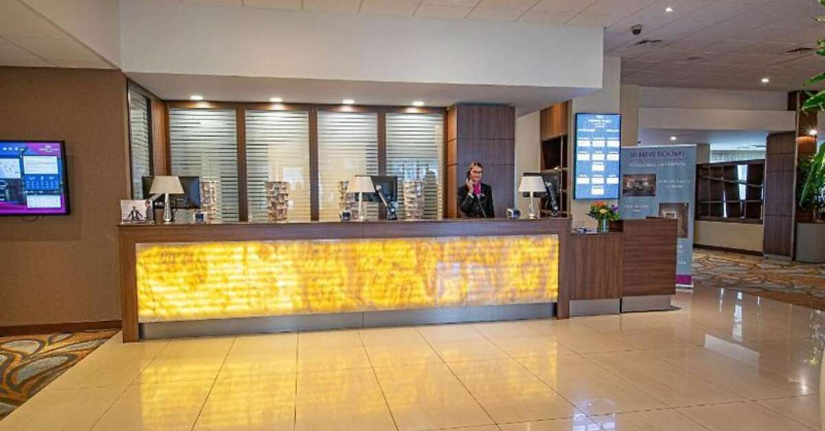 Een foto van het interieur van Crowne Plaza Maastricht