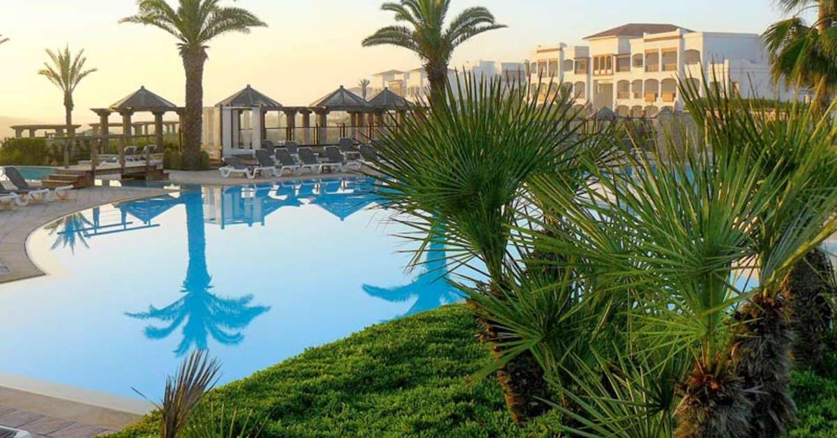 Een foto van het zwembad bij Robinson Club Agadir
