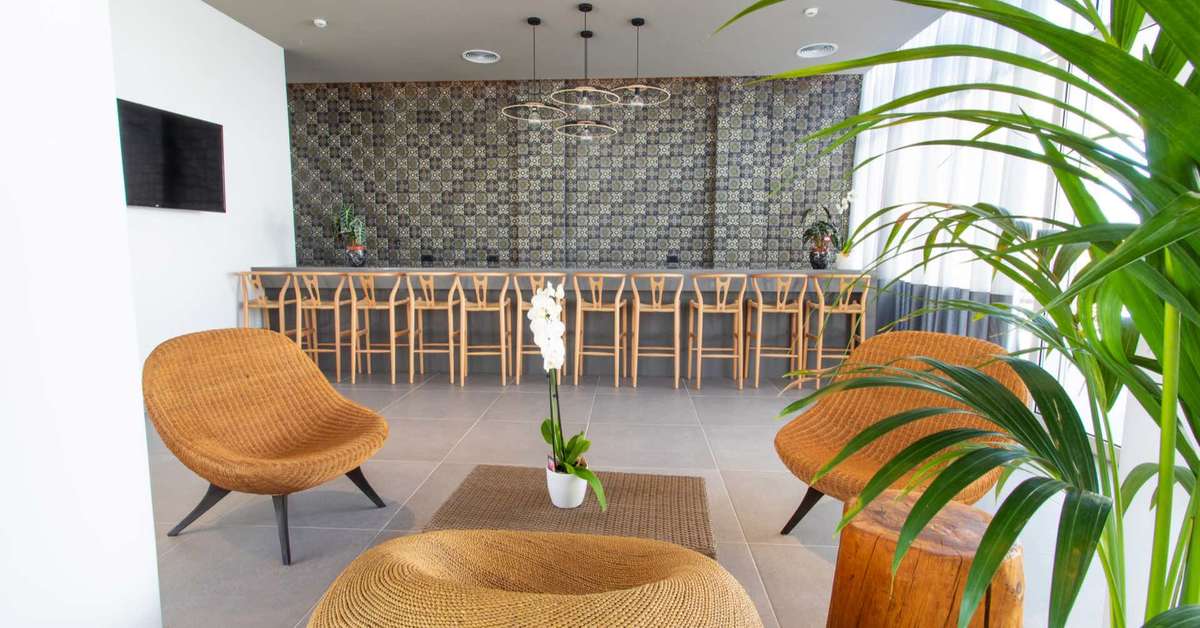 Een foto van het interieur van White Dreams Resort