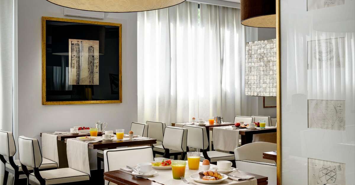Een foto van de faciliteiten bij Hotel Pulitzer Roma