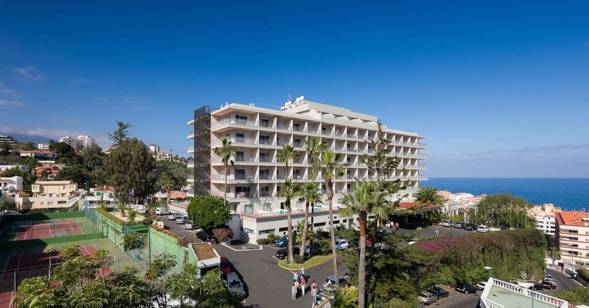 Een foto van de buitenkant van Hotel El Tope