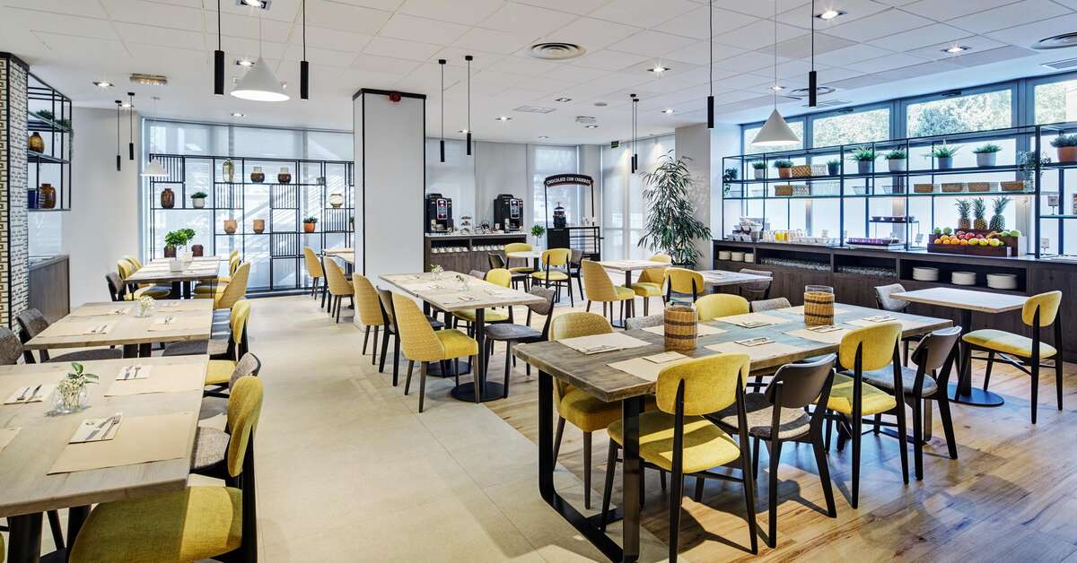 Een foto van de faciliteiten bij Sercotel Madrid Aeropuerto