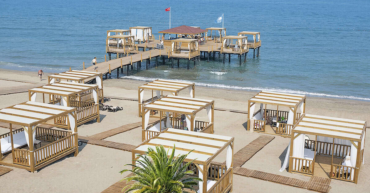 Een foto van het strand bij Sherwood Exclusive Kemer