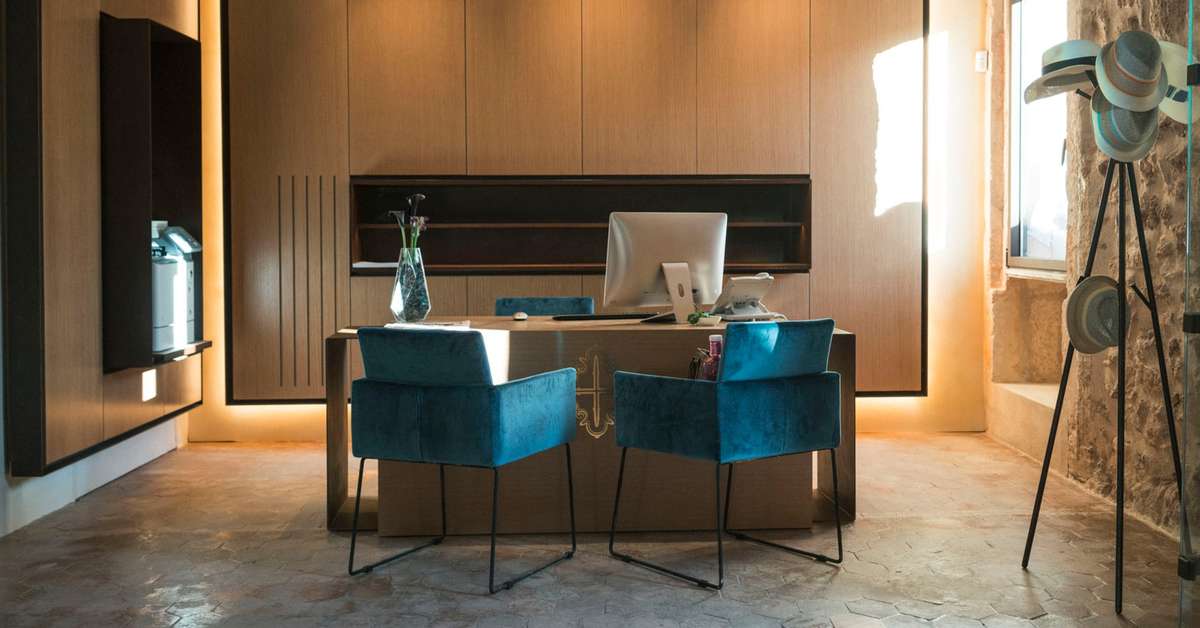 Een foto van het interieur van Sa Creu Nova