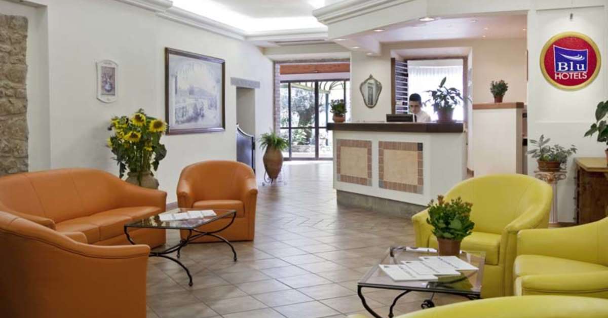 Een foto van het interieur van Hotel Villa Paradiso Village