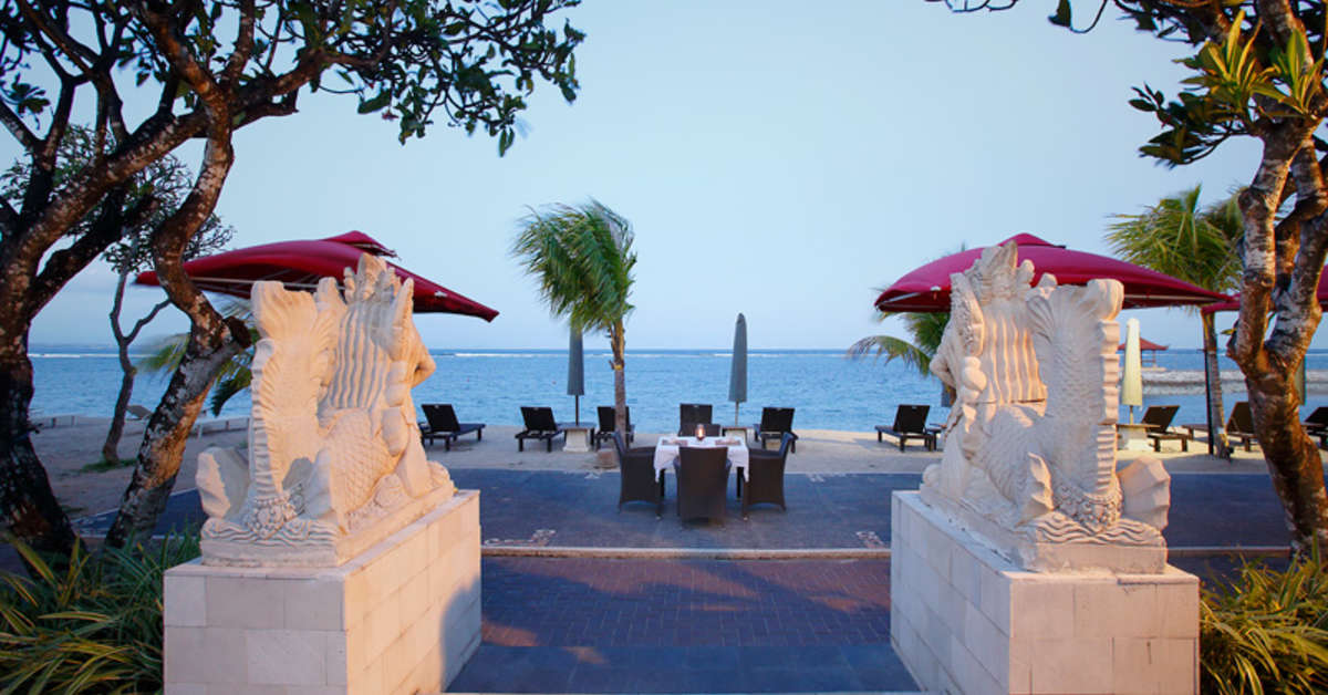 Een foto van de faciliteiten bij Vila Shanti Beach Hotel