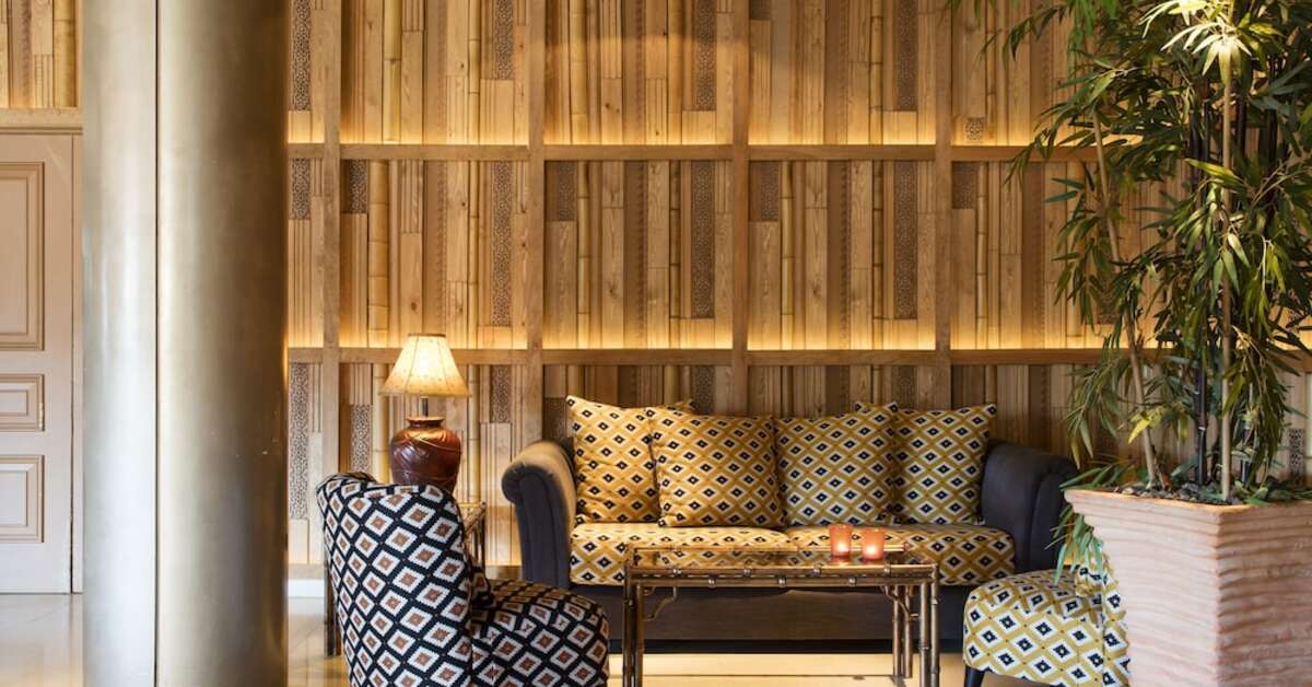 Een foto van het interieur van Luna Park Hotel & Spa