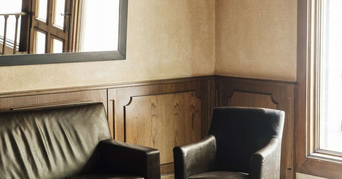 Een foto van het interieur van Gran Derby Suite