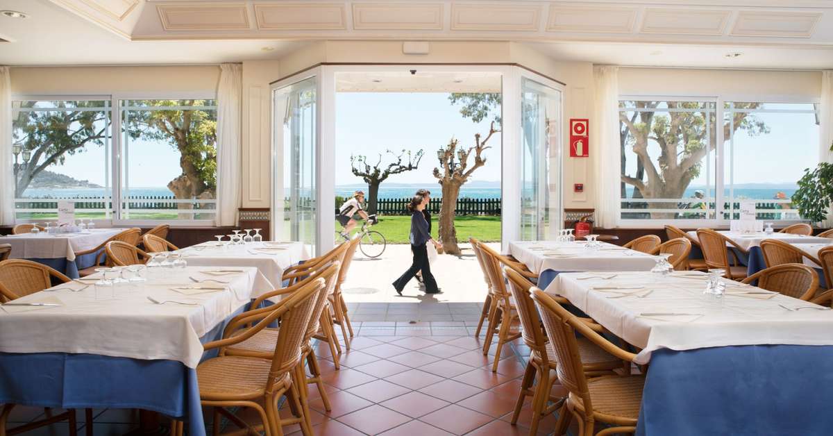 Een foto van de faciliteiten bij Hotel Roses Platja