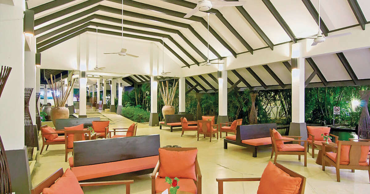 Een foto van het interieur van Sunshine Garden Resort