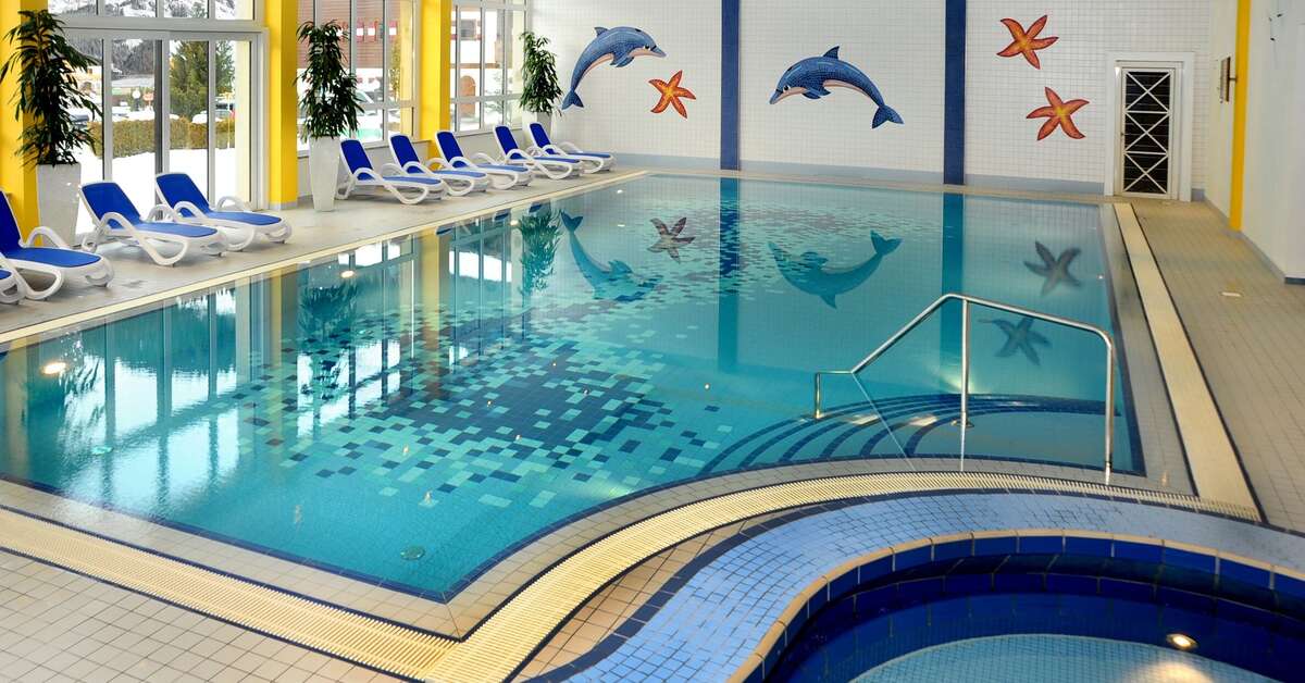 Een foto van het zwembad bij Marco Polo Club Alpina