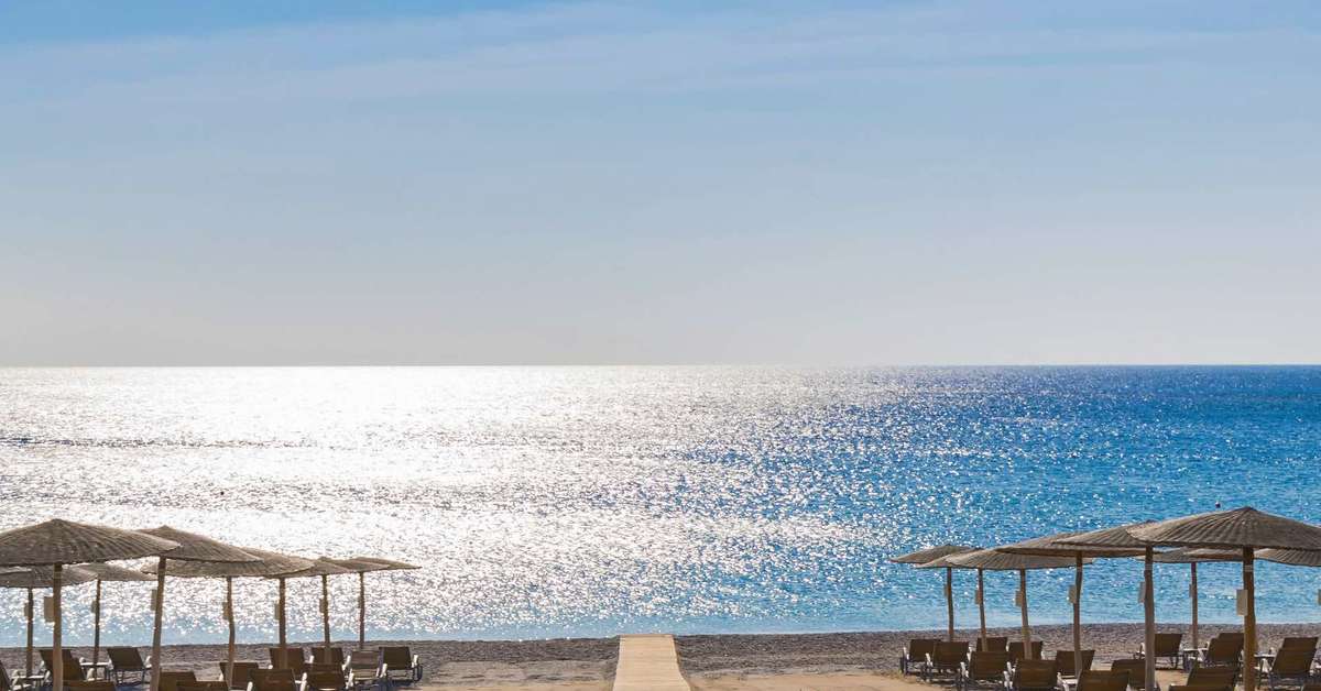 Ein Foto vom Strand beim Elysium Resort & Spa