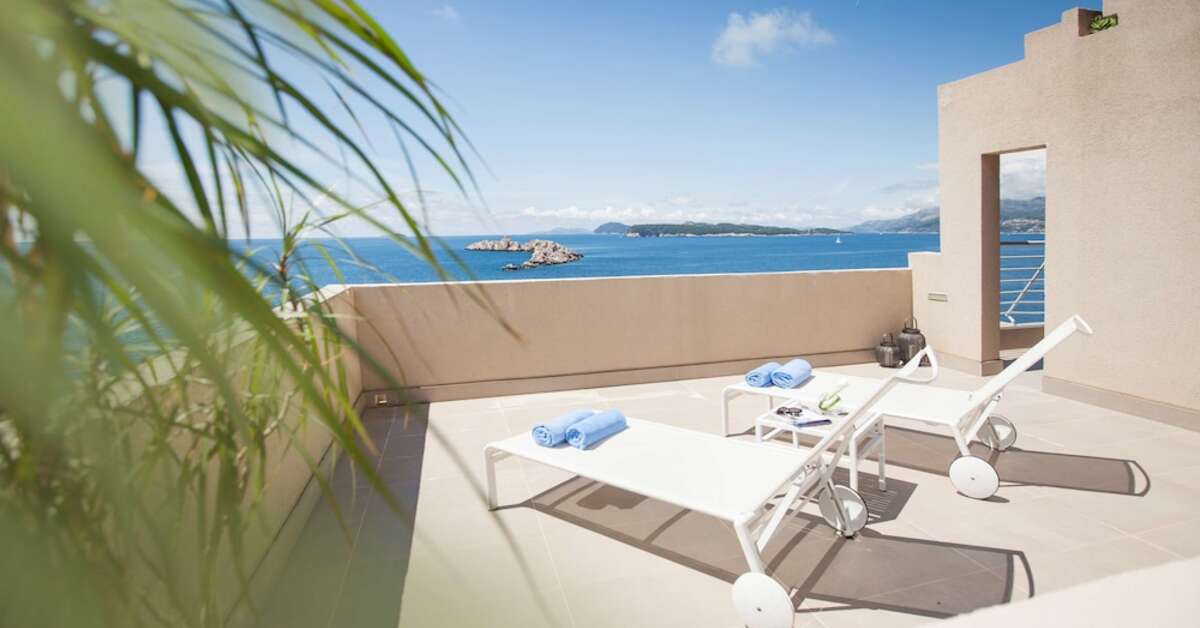 Een foto van Hotel Dubrovnik Palace