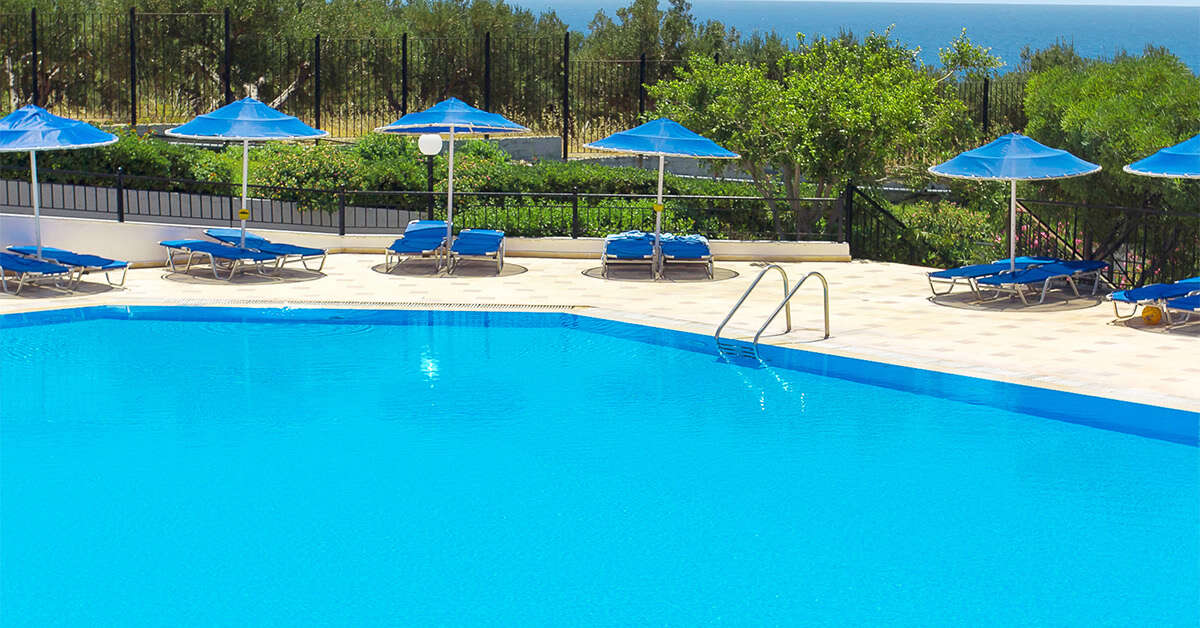 Een foto van het zwembad bij Sunshine Crete Village