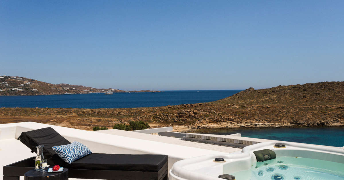 Een foto van de faciliteiten bij Casa Del Mar Mykonos Seaside Resort