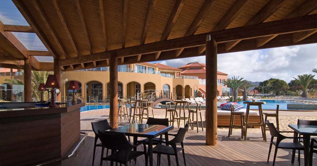 Een foto van het terras bij Pestana Porto Santo Beach Resort & Spa