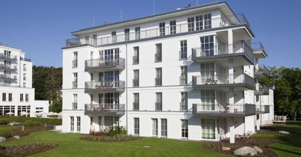 Een foto van de buitenkant van Steigenberger Grandhotel & Spa Heringsdorf