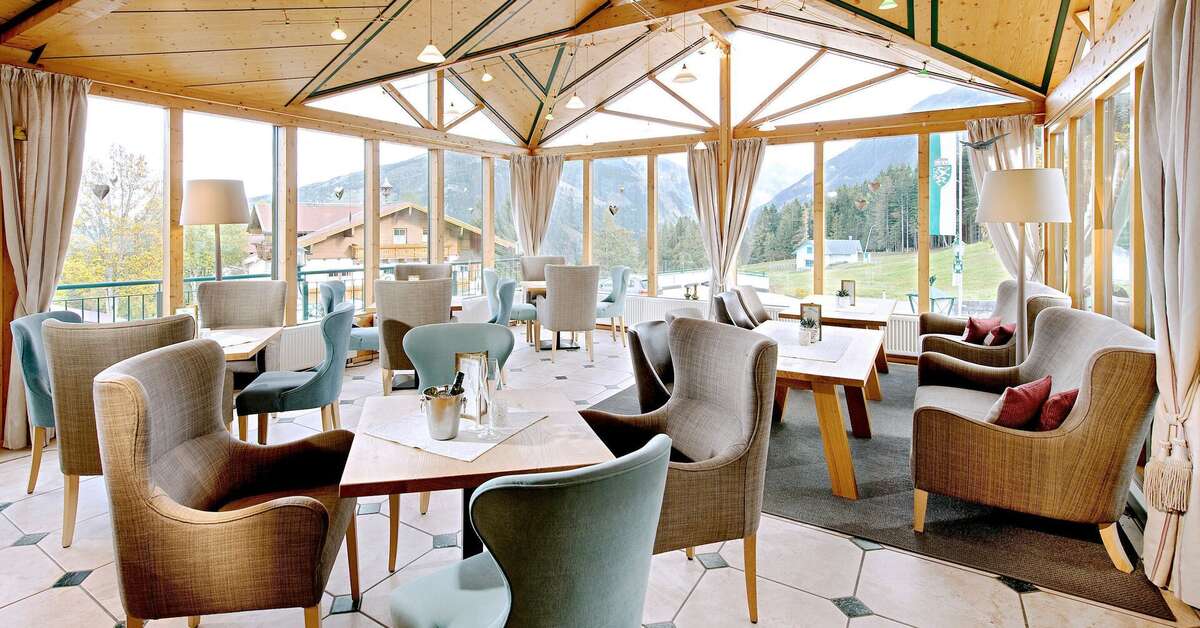 Ein Foto vom Innenbereich im Hotel Waldfrieden