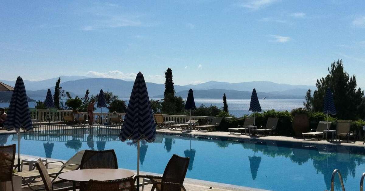 Ein Foto vom Pool im Nautilus Barbati