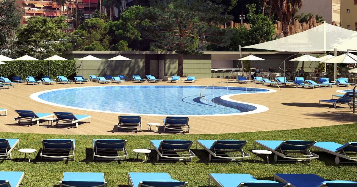 Een foto van het zwembad bij Port Benidorm Hotel & Spa