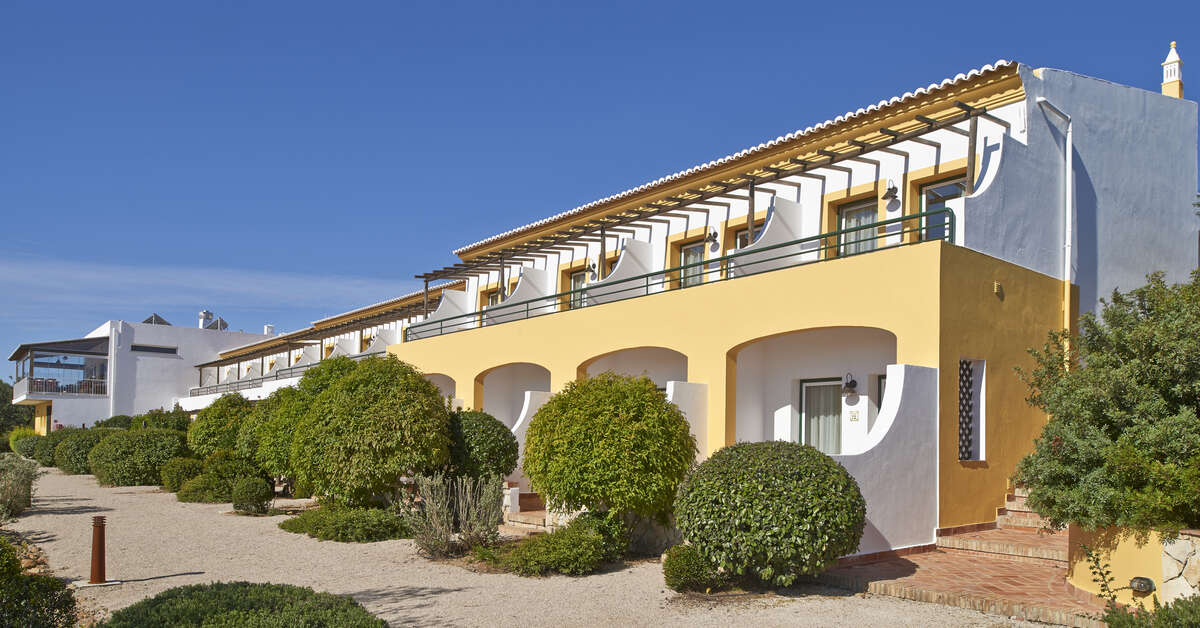 Ein Foto von der Außenansicht des Hotel Rural Quinta do Marco