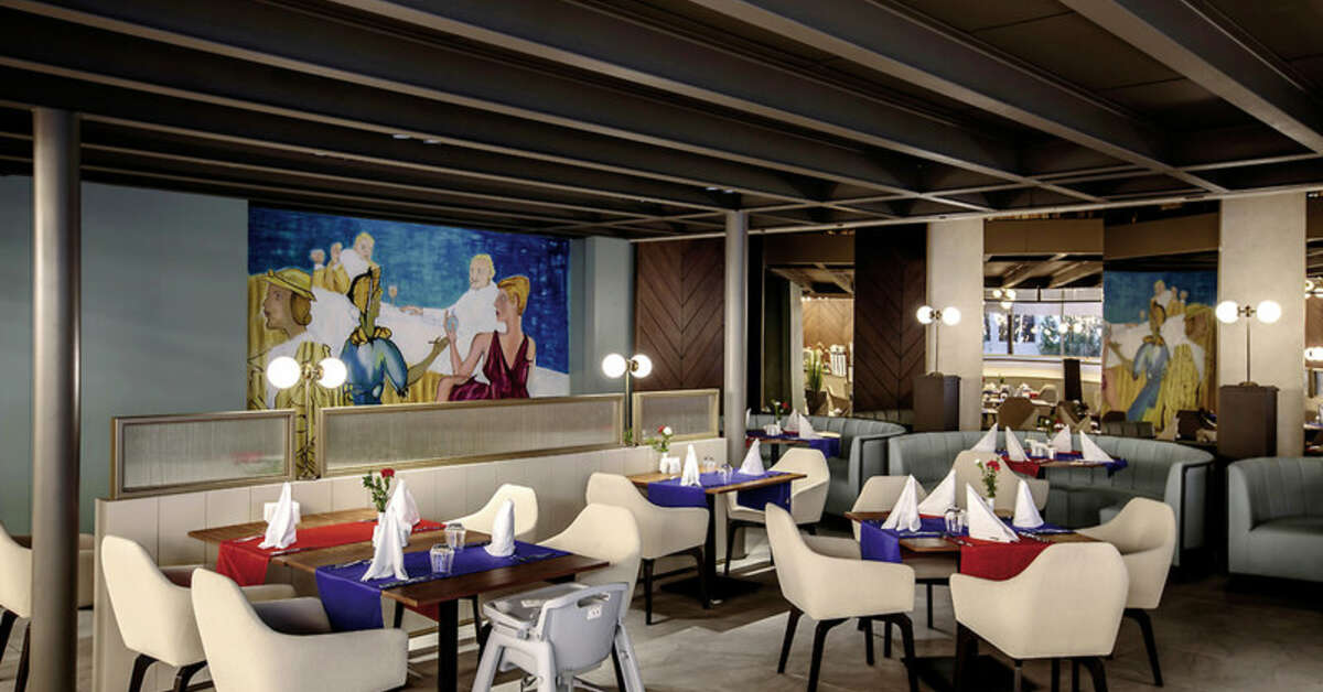 Een foto van het interieur van Lavitas Hotel