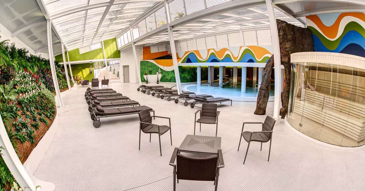 Een foto van het zwembad bij Bull Hotel Costa Canaria & Spa