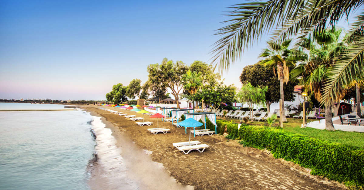 Een foto van het strand bij Merit Cyprus Garden