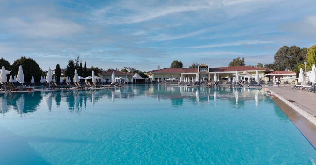Een foto van het zwembad bij Anadolu Hotels Didim Club