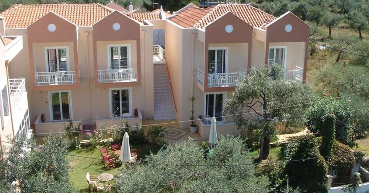 Een foto van de buitenkant van Aegean Sun Studios & Maisonettes