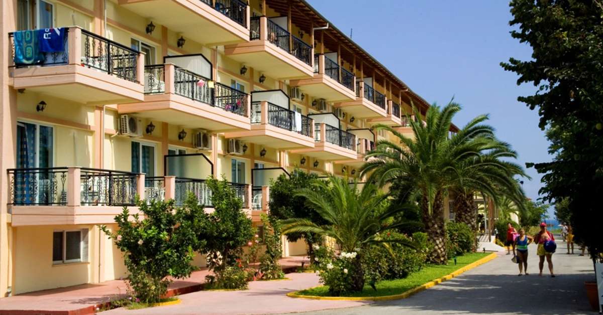 Een foto van de buitenkant van Sun Beach Platamon