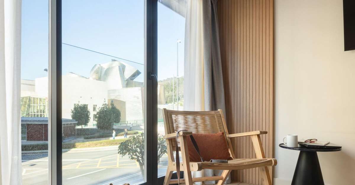 Ein Foto Libere Bilbao Museo Apartments