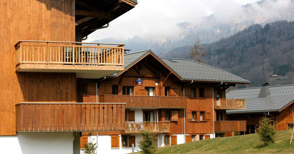 Een foto van een overzicht van Chalets Les Fermes de Samoëns