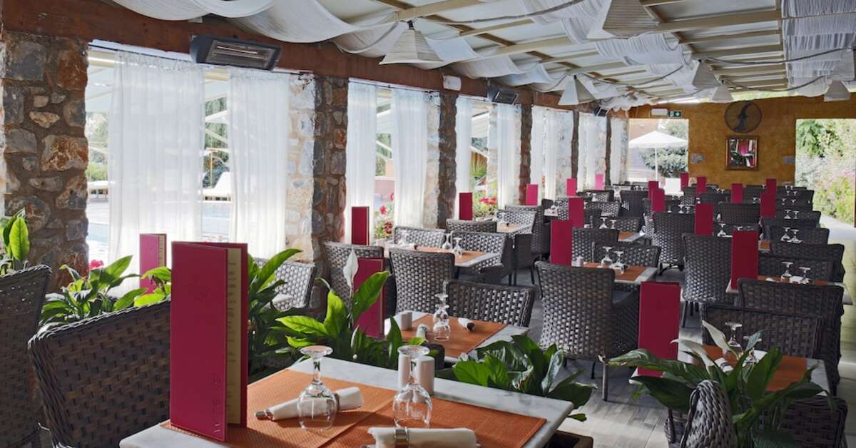 Ein Foto von den Einrichtungen im Orpheas Resort