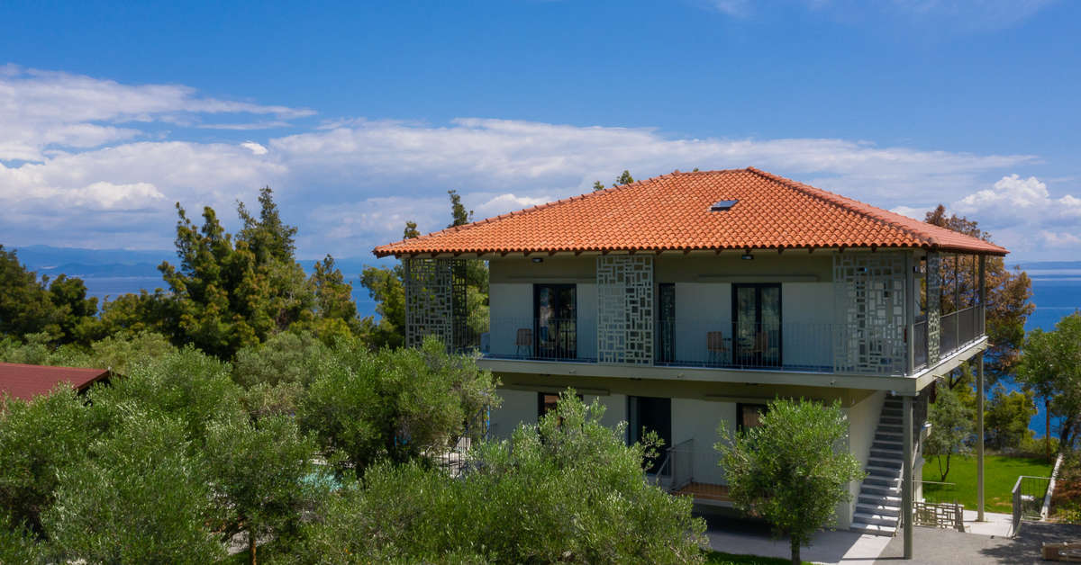 Een foto van de buitenkant van Elies 33 Bio Retreat