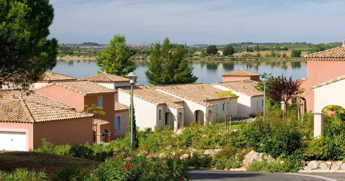 Een foto van de buitenkant van Residence Port Minervois