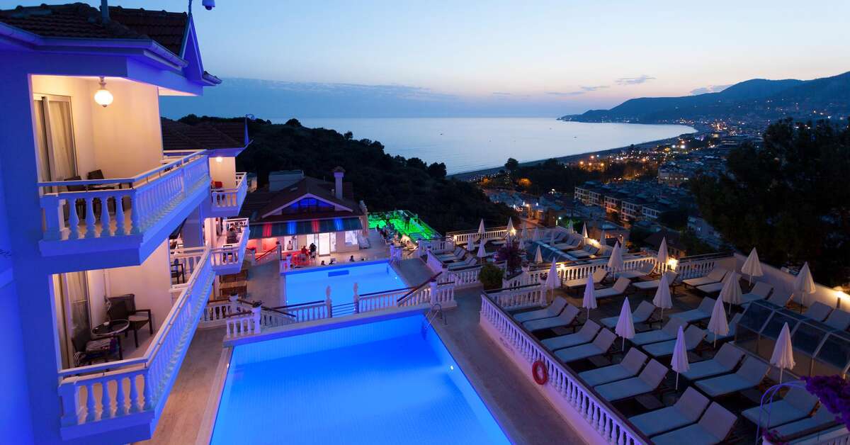Ein Foto von den Einrichtungen im Sunny Hill Alya Hotel