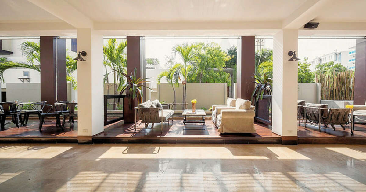Een foto van het interieur van Loligo Resort Hua Hin