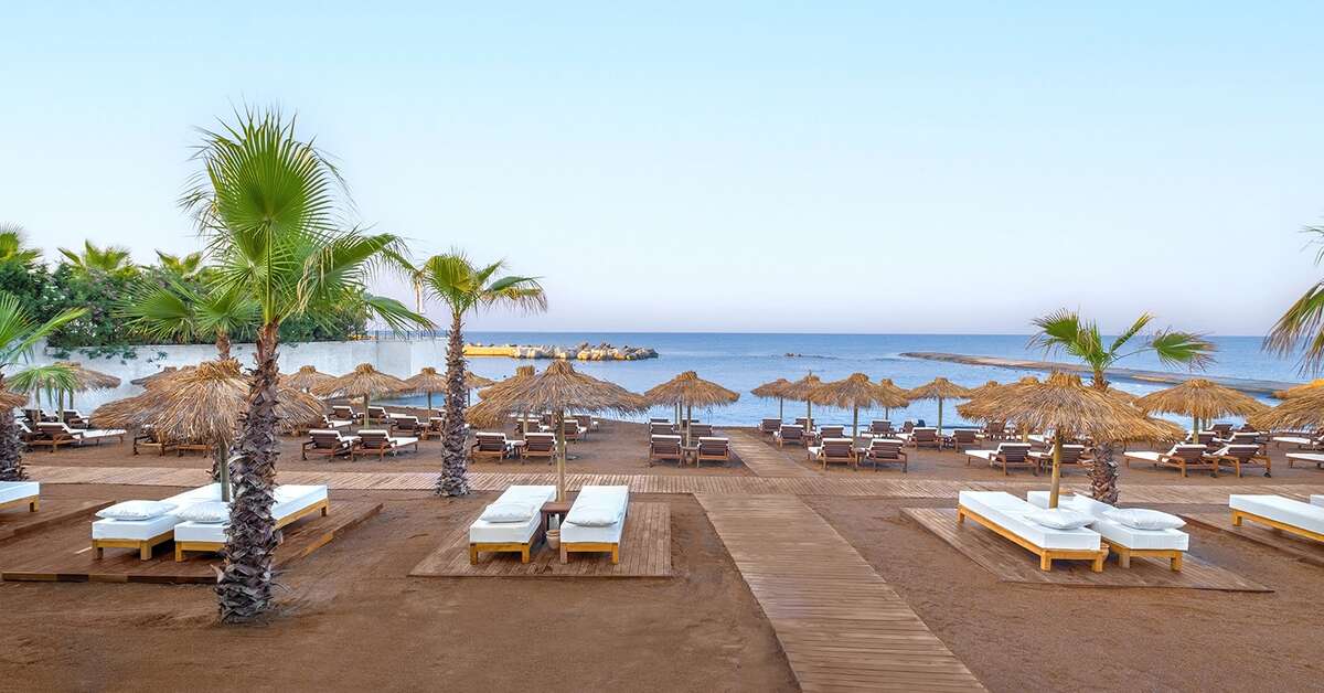 Een foto van het strand bij Rubi Platinum Sign