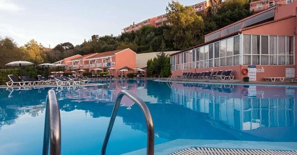 Een foto van het zwembad bij Panorama Sidari Hotel