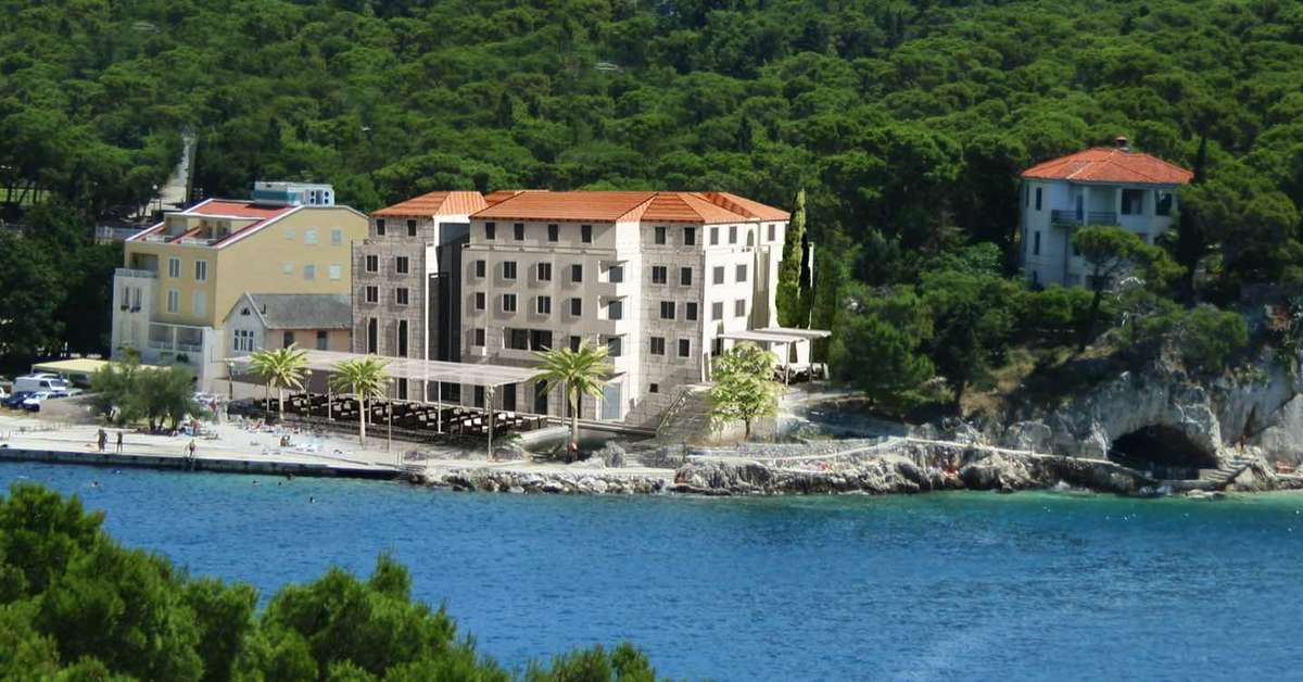 Een foto van de buitenkant van Hotel Osejava