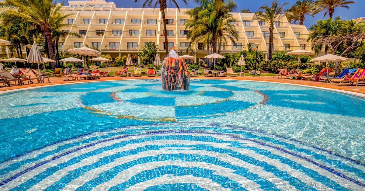 Ein Foto vom Pool im SBH Hotel Costa Calma Palace