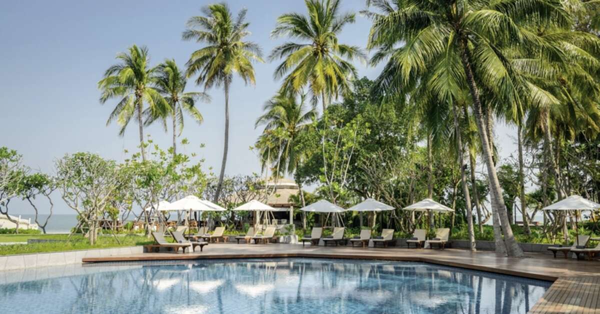 Een foto van het zwembad bij The Regent Cha am Beach Resort