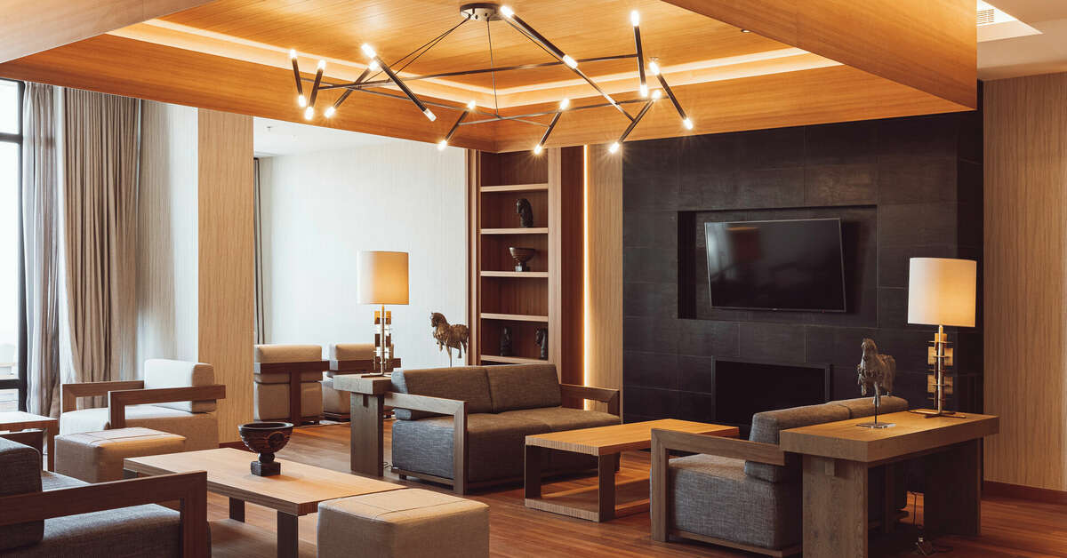 Een foto van het interieur van Angsana Corfu Resort & Spa