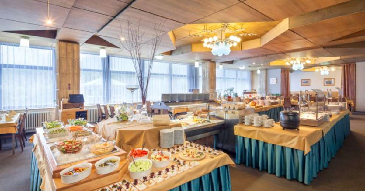 Een foto van de faciliteiten bij Hotel Horizont