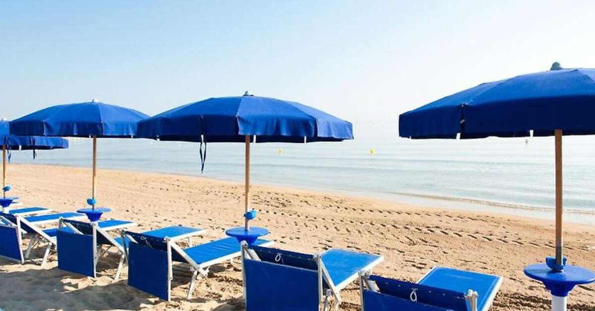 Een foto van het strand bij Hotel del Levante