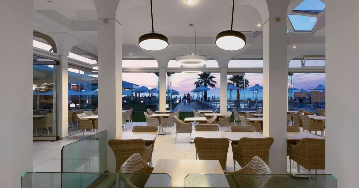 Een foto van de faciliteiten bij Vissalo by Acharavi Beach Hotel
