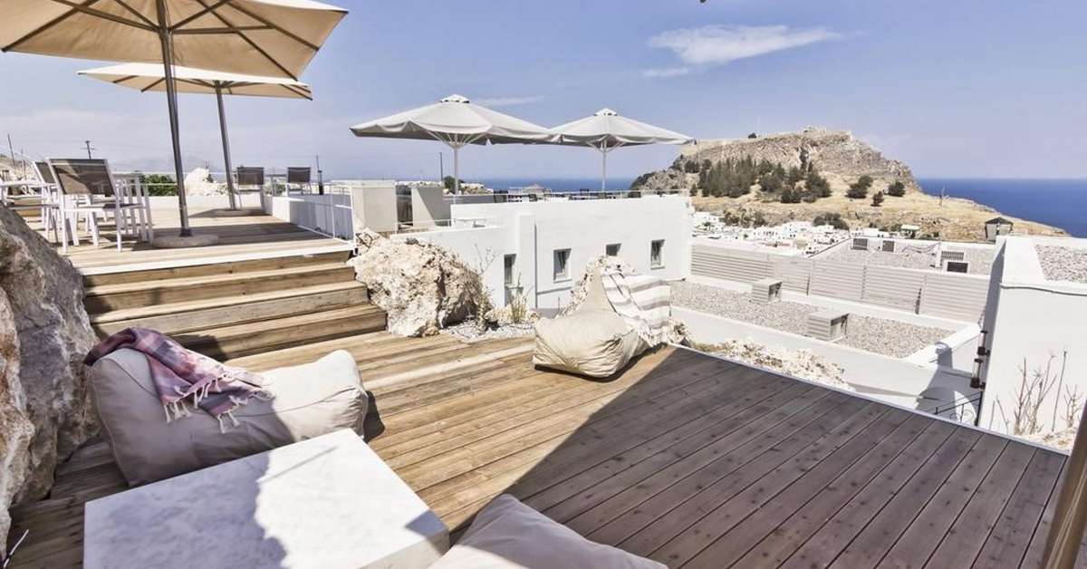 Een foto van Lindos Comfy Suites
