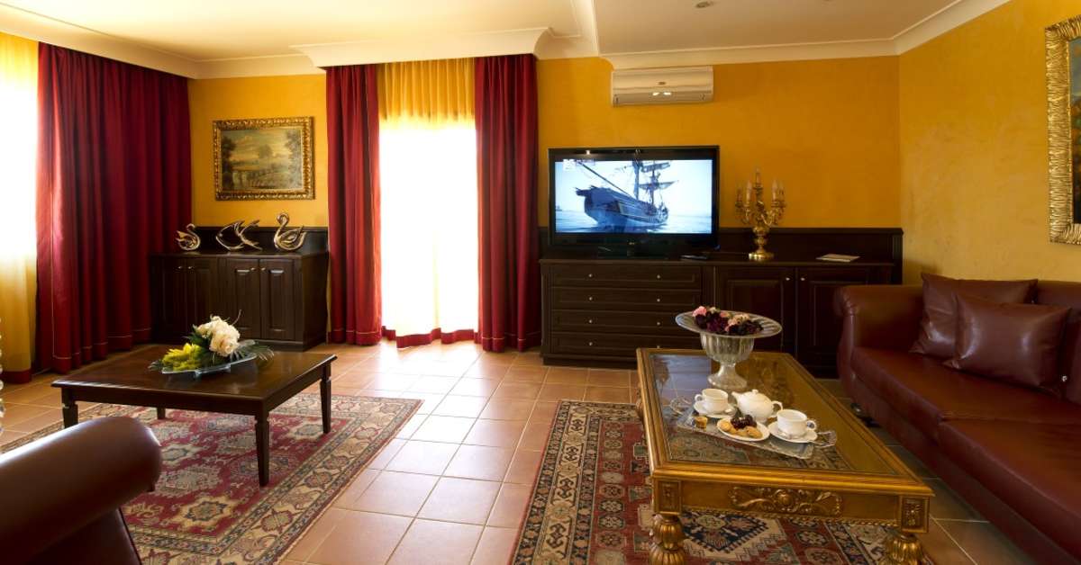 Een foto van het interieur van Baia di Ulisse Wellness & Spa